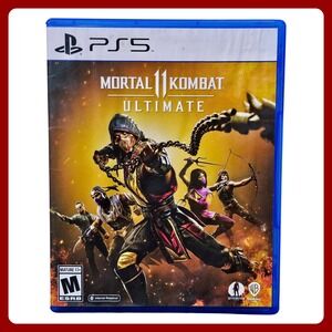 Mortal Kombat 11 Ultimate Edition PS5 Sony PlayStation 5 Fighting Game Disc 2020